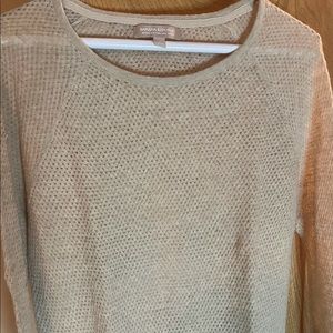 Banana Republic Tan sweater, size small, Italian yard